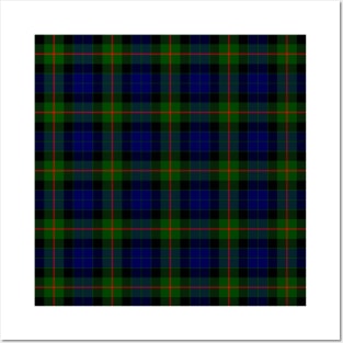 Gunn Modern Plaid Tartan Scottish Posters and Art